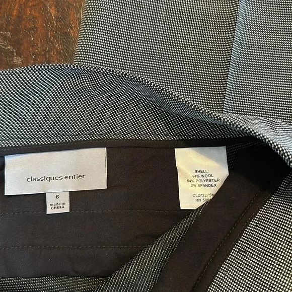 Classics entier wool mix pants. Quality and stylish. - Picture 2 of 4